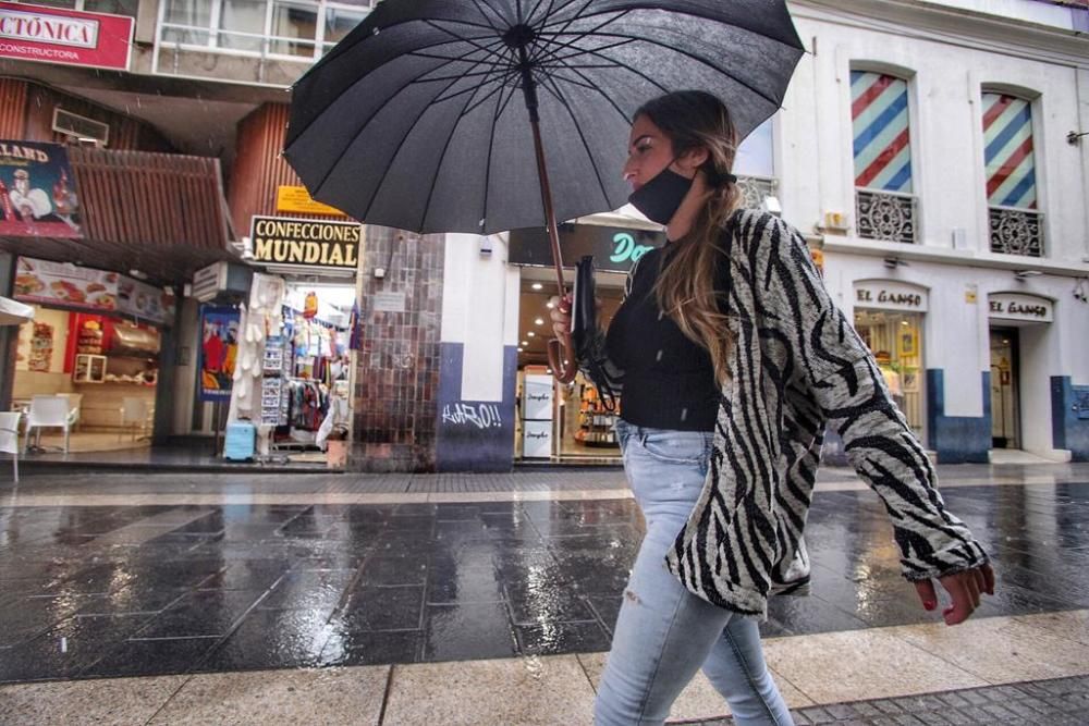 Alerta por lluvia en Tenerife