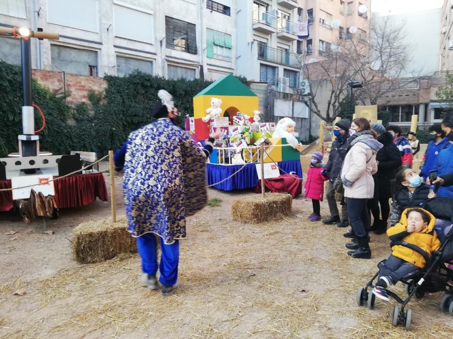 El campament dels Reis a Manresa