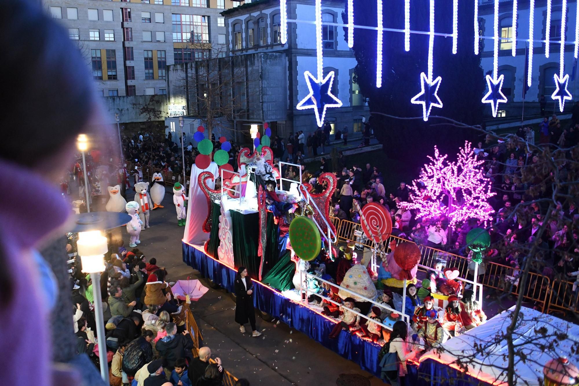 La cabalgata de Reyes en Pontevedra