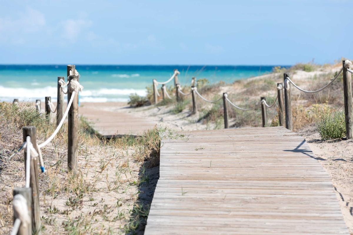 Playa Racó del Mar, Canet de Berenguer (Valencia).