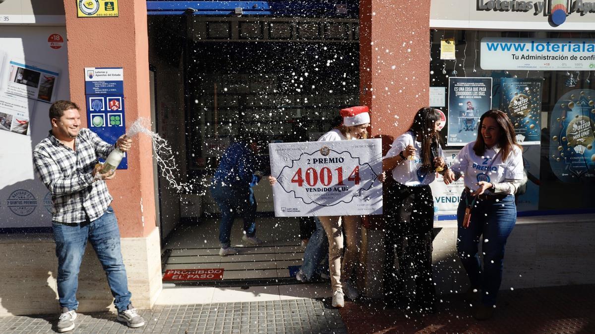 En 2025 el Sorteo de Navidad dejó un segundo premio.