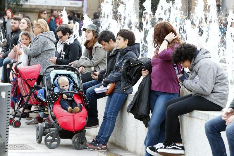 Fotogalería del 8-M en Zaragoza