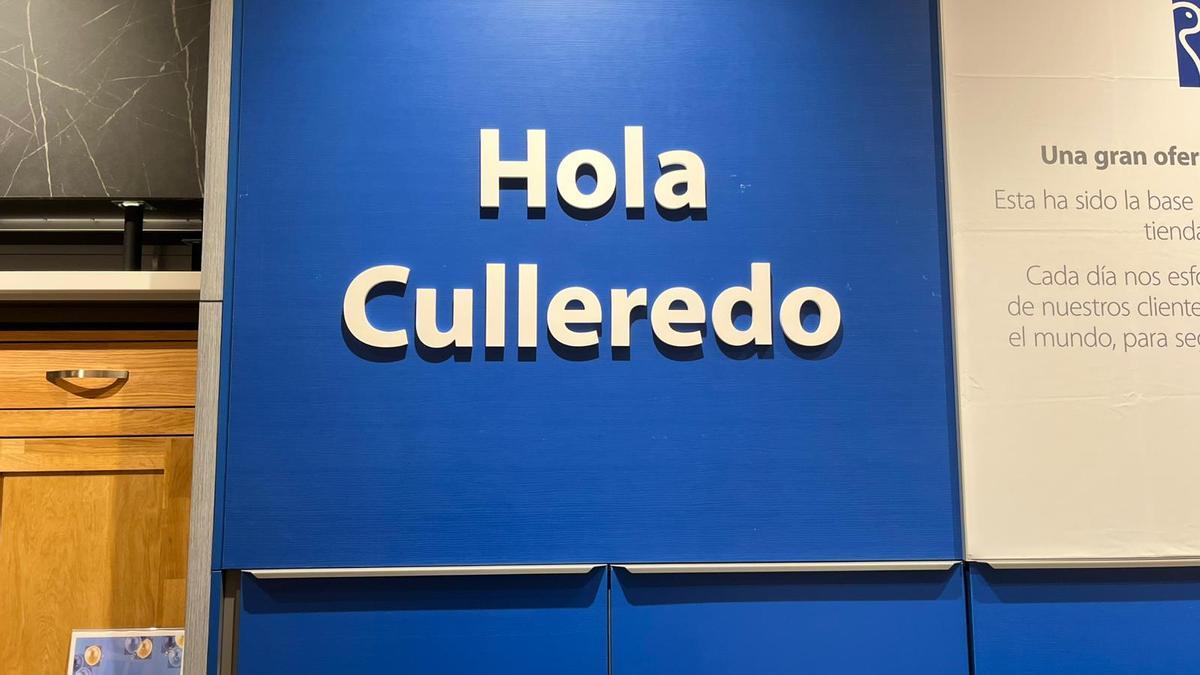 Inauguración de la tienda de Culleredo