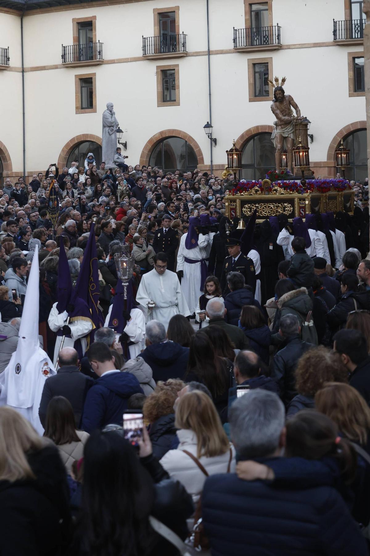 La procesión del Silencio de la Semana Santa Ovetense