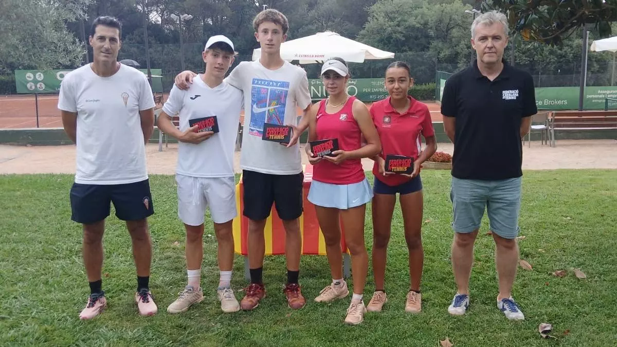 Nayara Sanjuán i Roger Moreno, campions de Catalunya sub 15
