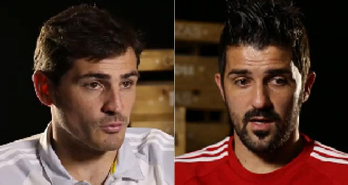 Villa y Casillas hablan de sus recuerdos en los clásicos