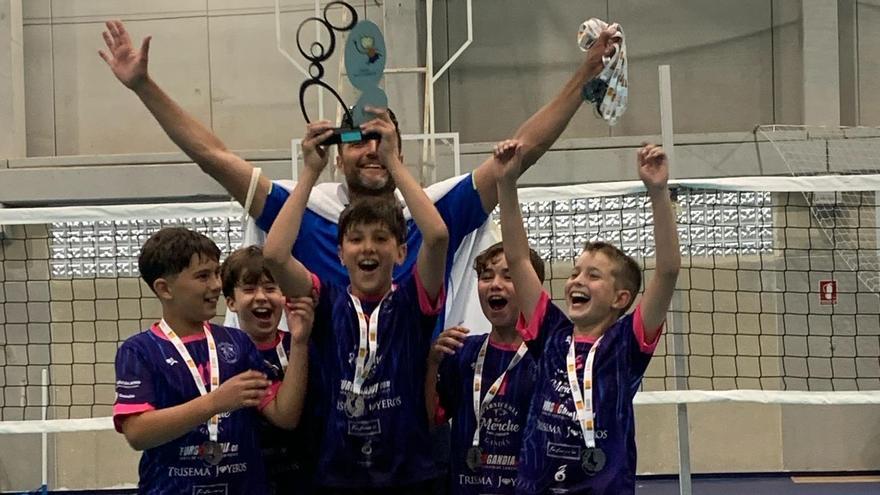 Los alevines del CV Gandia jugarán el Campeonato de España