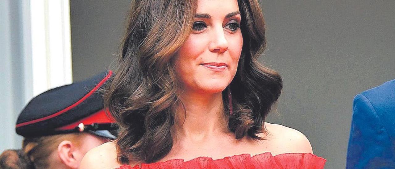 Catalina Middleton, princesa de Gales, en un acto en Berlín en 2017.