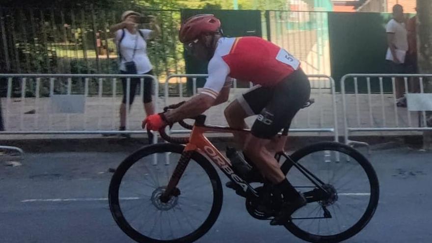 Anderson Prieto afianza su liderato en la Copa de España de ciclismo adaptado