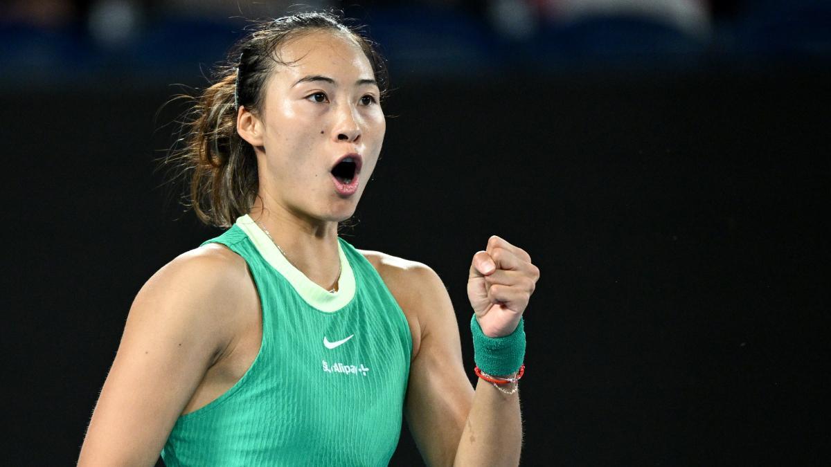Qinwen Zheng jugará su primera final de Grand Slam