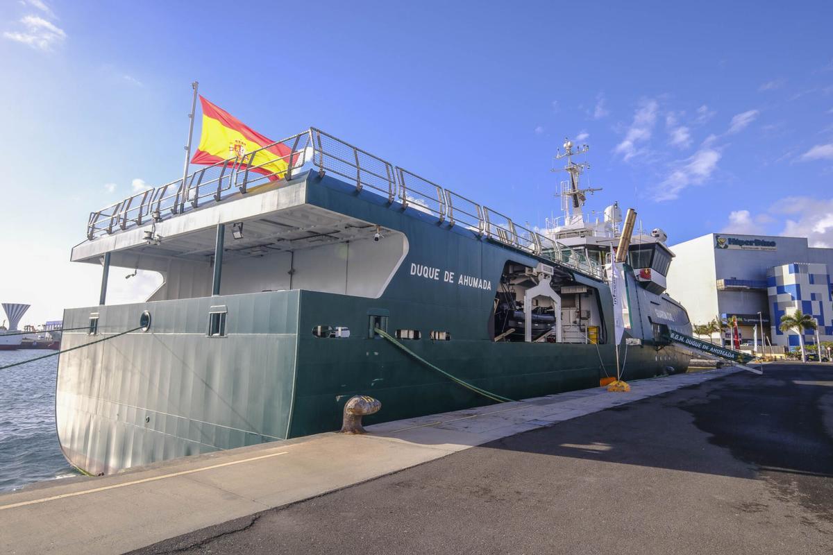 Recorrido por el buque Duque Ahumada, de la Guardia Civil