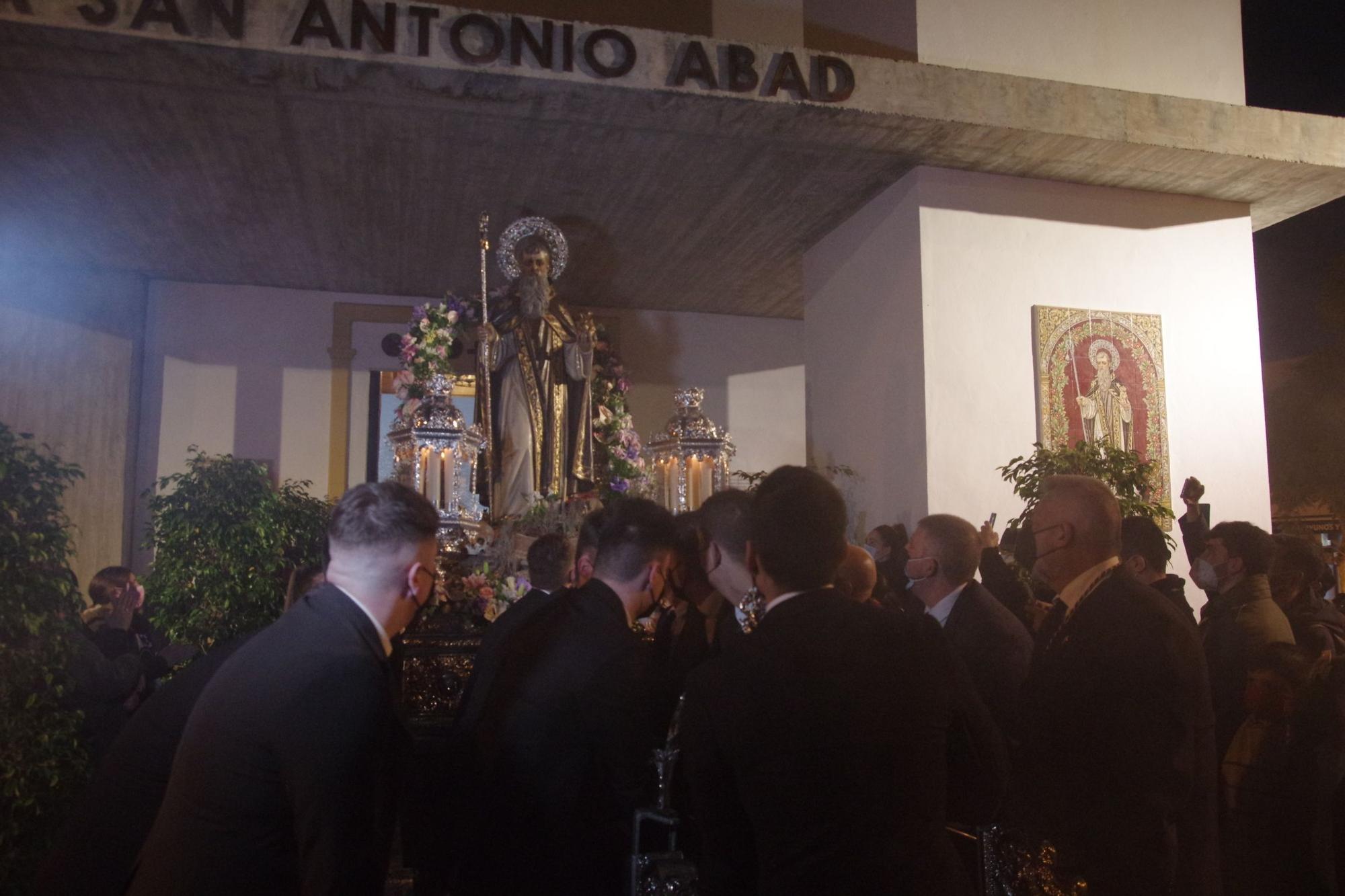 Procesión de San Antonio Abad en Churriana