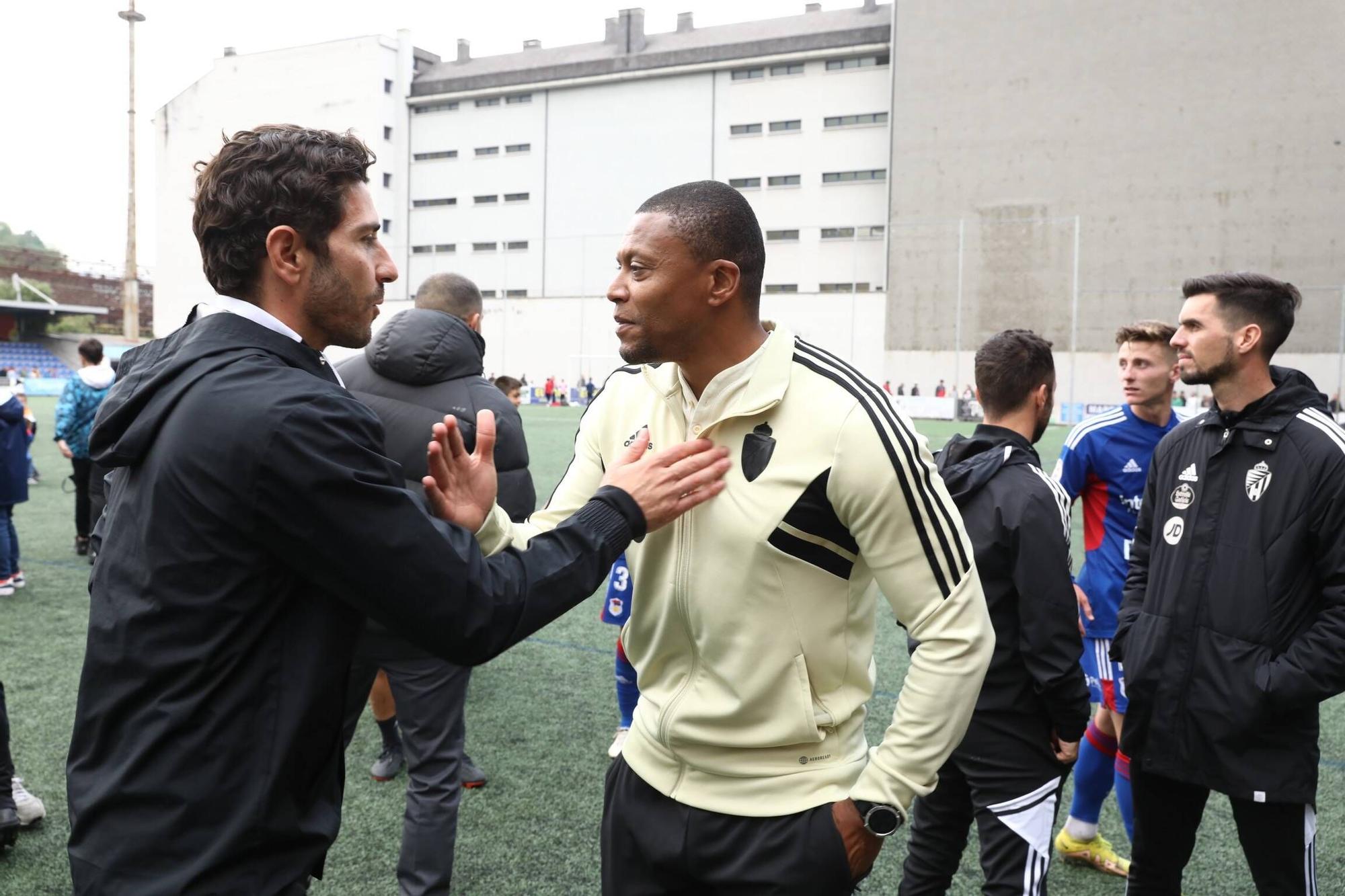 Así fue la celebración del UP Langreo, que seguirá un año más en Segunda Federación