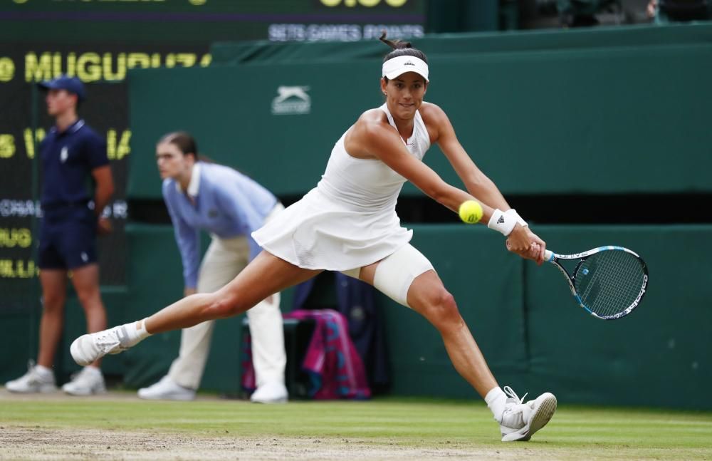 Garbiñe Muguruza, campeona de Wimbledon