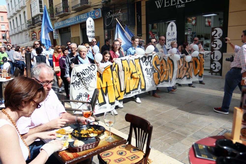 Manifestación por una sanidad "pública, digna y de calidad"