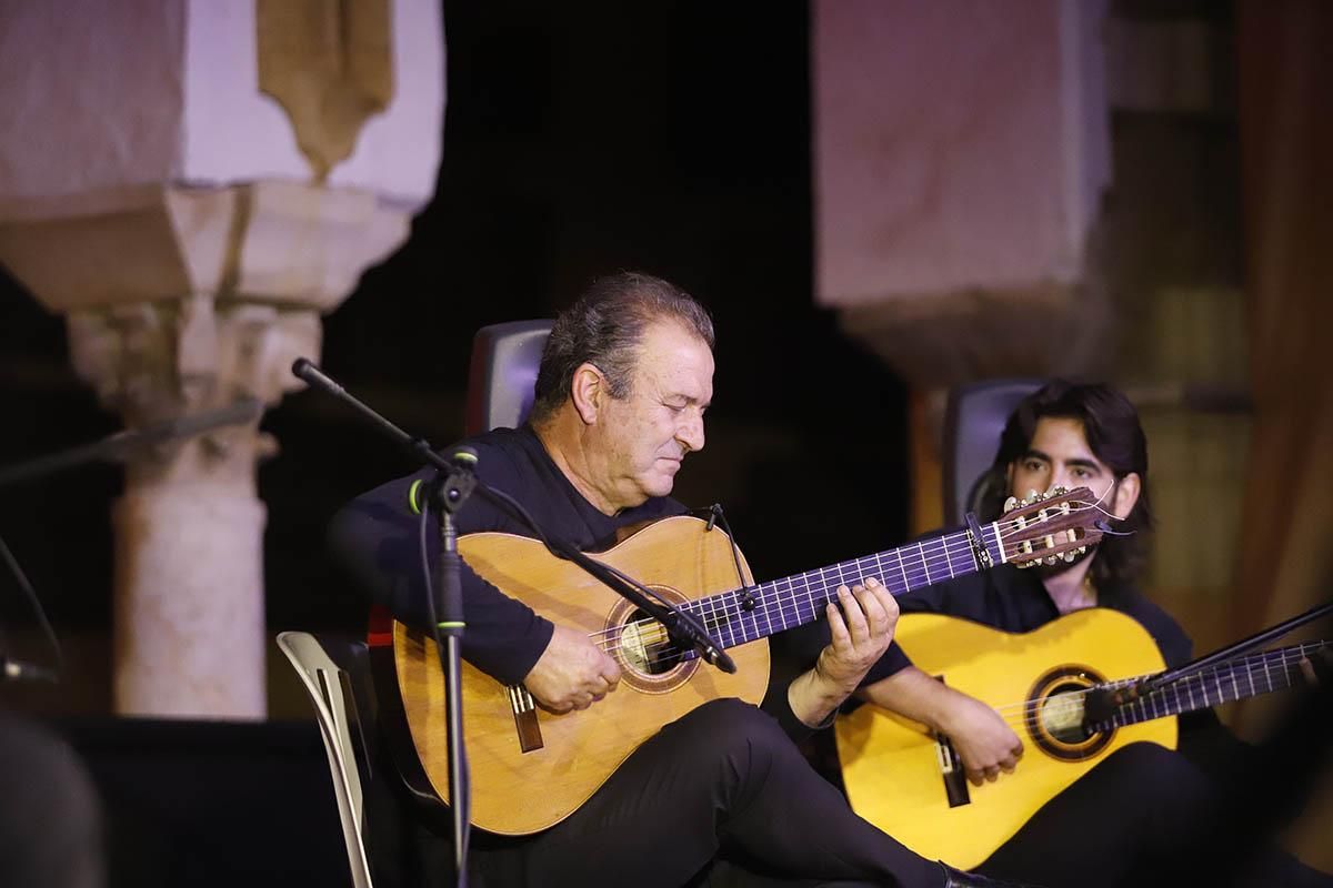 Gerardo Núñez en el Patio de los Naranjos