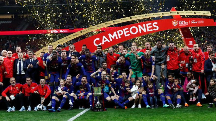 El Barça, vigent campió de la Copa del Rei