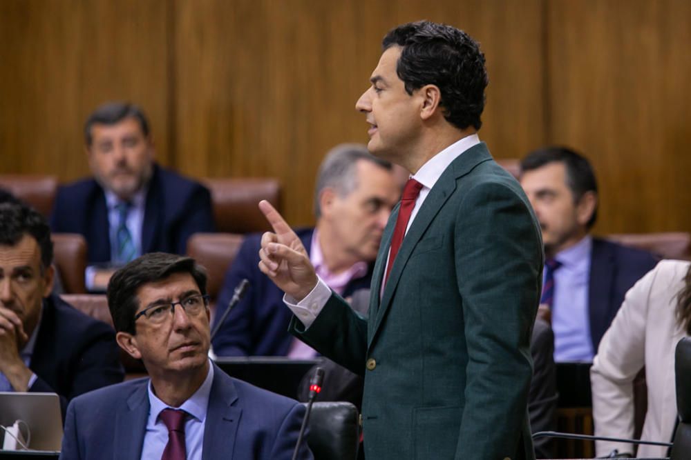 ..Segunda jornada del Pleno del Parlamento andaluz