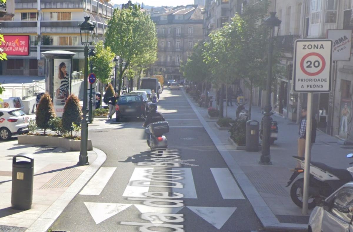 Ronda de Don Bosco es una de las calles que están ya limitadas a 20 km/h