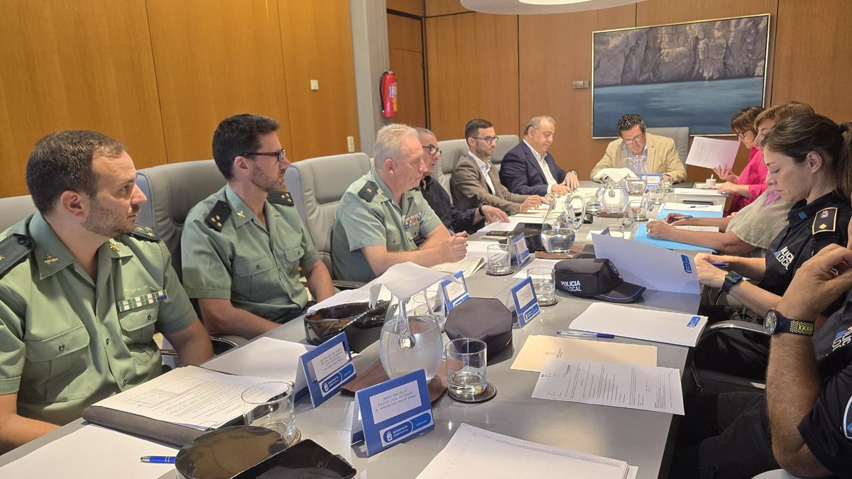 Reunión de la Junta Local de Seguridad en Calvià.