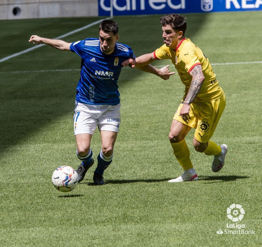 El Real Oviedo-Girona en imágenes