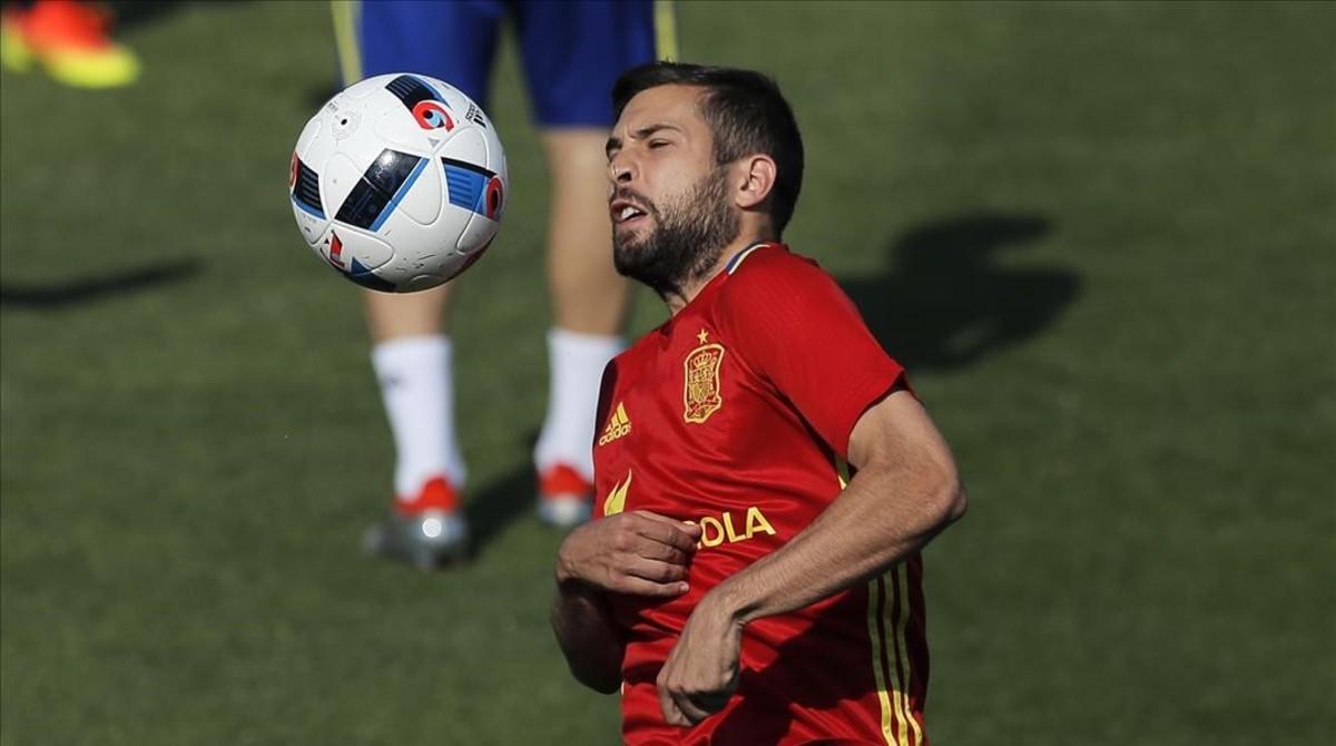 marcosl34427771 spain s jordi alba controls the ball during a training sessi160625175823