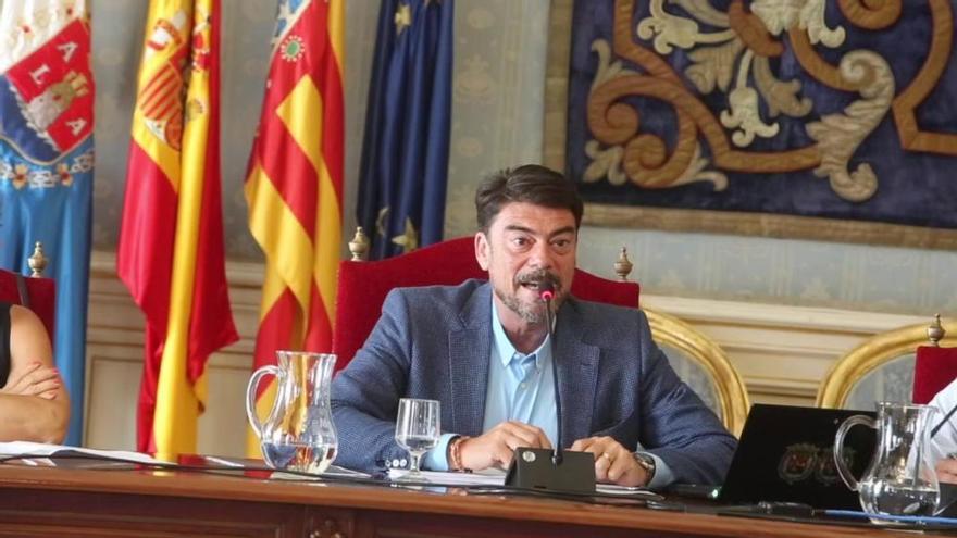 Pleno del Ayuntamiento de Alicante