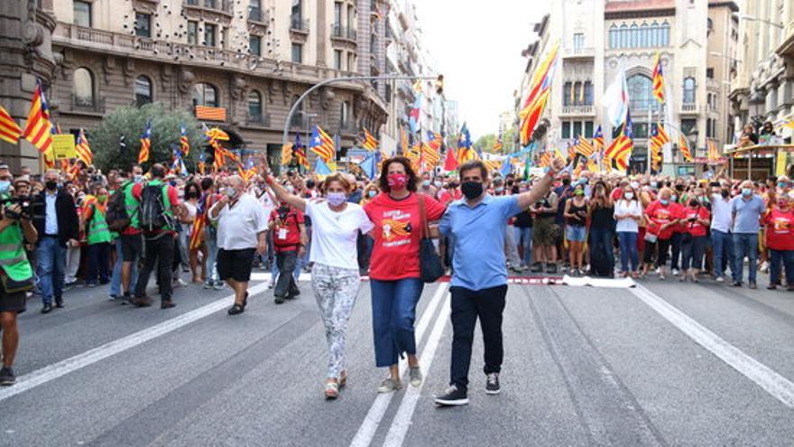 Les millors imatges de la Diada 2021 | La manifestació de l'11-S a Barcelona