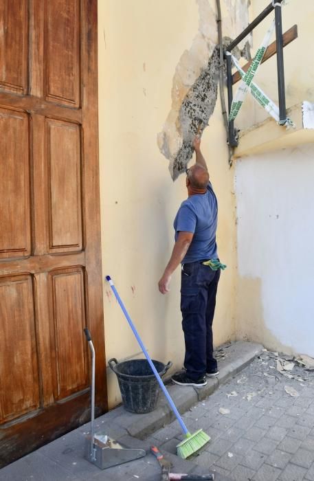 25/09/19 TELDE.  La antigua Fábrica de Azúcar de Telde, está siendo acondicionada por alumnos de PFAE.     FOTÓGRAFA: YAIZA SOCORRO.  | 25/09/2019 | Fotógrafo: Yaiza Socorro