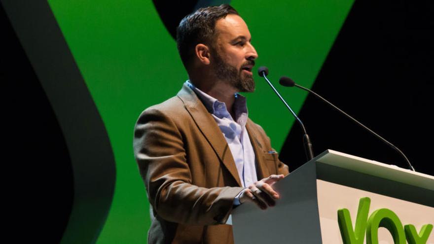 El líder de VOX, Santiago Abascal