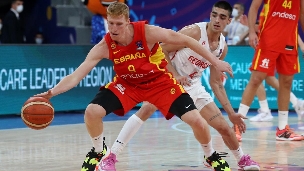 Eurobasket | Georgia - España, en imágenes.