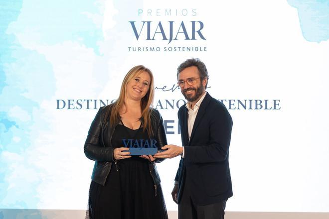 Sandra Moreno, jefa de prensa ayuntamiento Cáceres PREMIOS VIAJAR TURISMO SOSTENIBLE