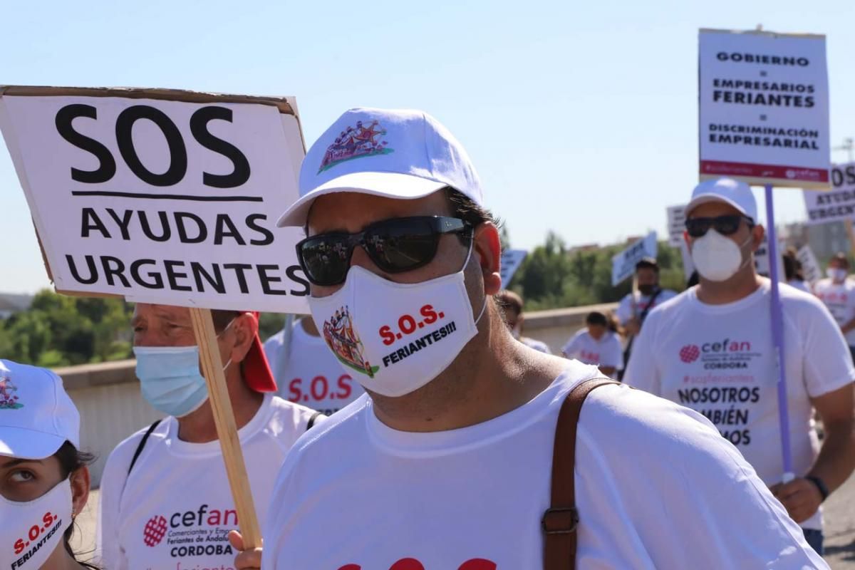 Los feriantes se sienten olvidados