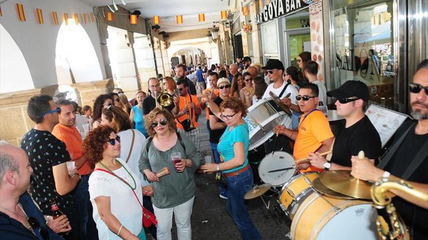 ‘Cañas’ tardías y muy dispersas en la feria de Plasencia