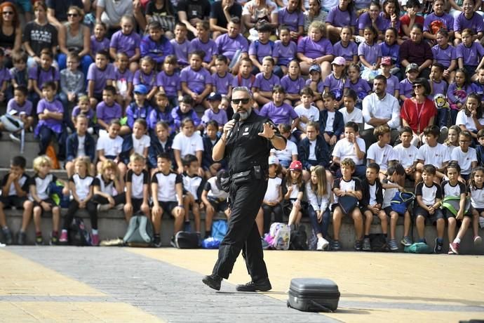 27-09-19 LAS PALMAS DE GRAN CANARIA. . LAS PALMAS DE GRAN CANARIA. Jornada de puertas abiertas de la Policía Nacional en el Parque Juan Pablo II. Fotos: Juan Castro.  | 27/09/2019 | Fotógrafo: Juan Carlos Castro