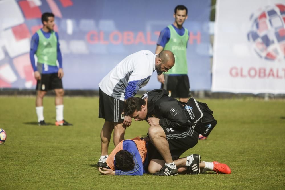 Entrenamiento de Oviedo 05/04/2017