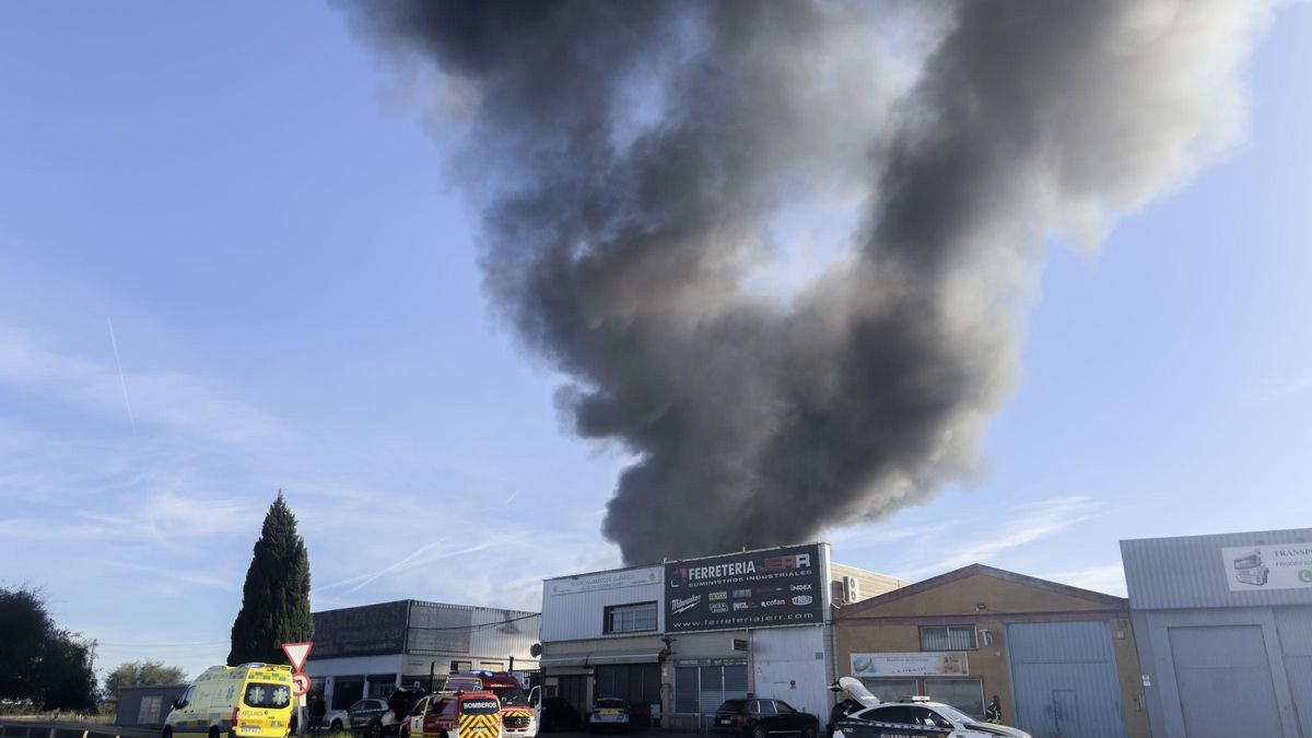Incendio en La Rinconada