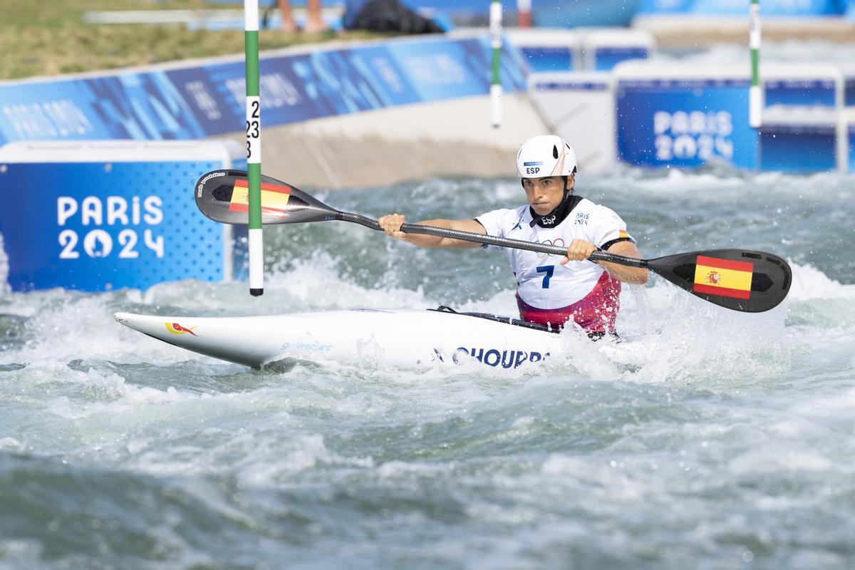 Maialen Chourraut, en su cuarta final olímpica