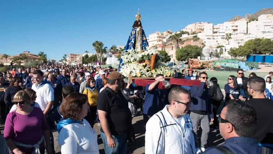 La Virgen del Milagro ya descansa en San Andrés