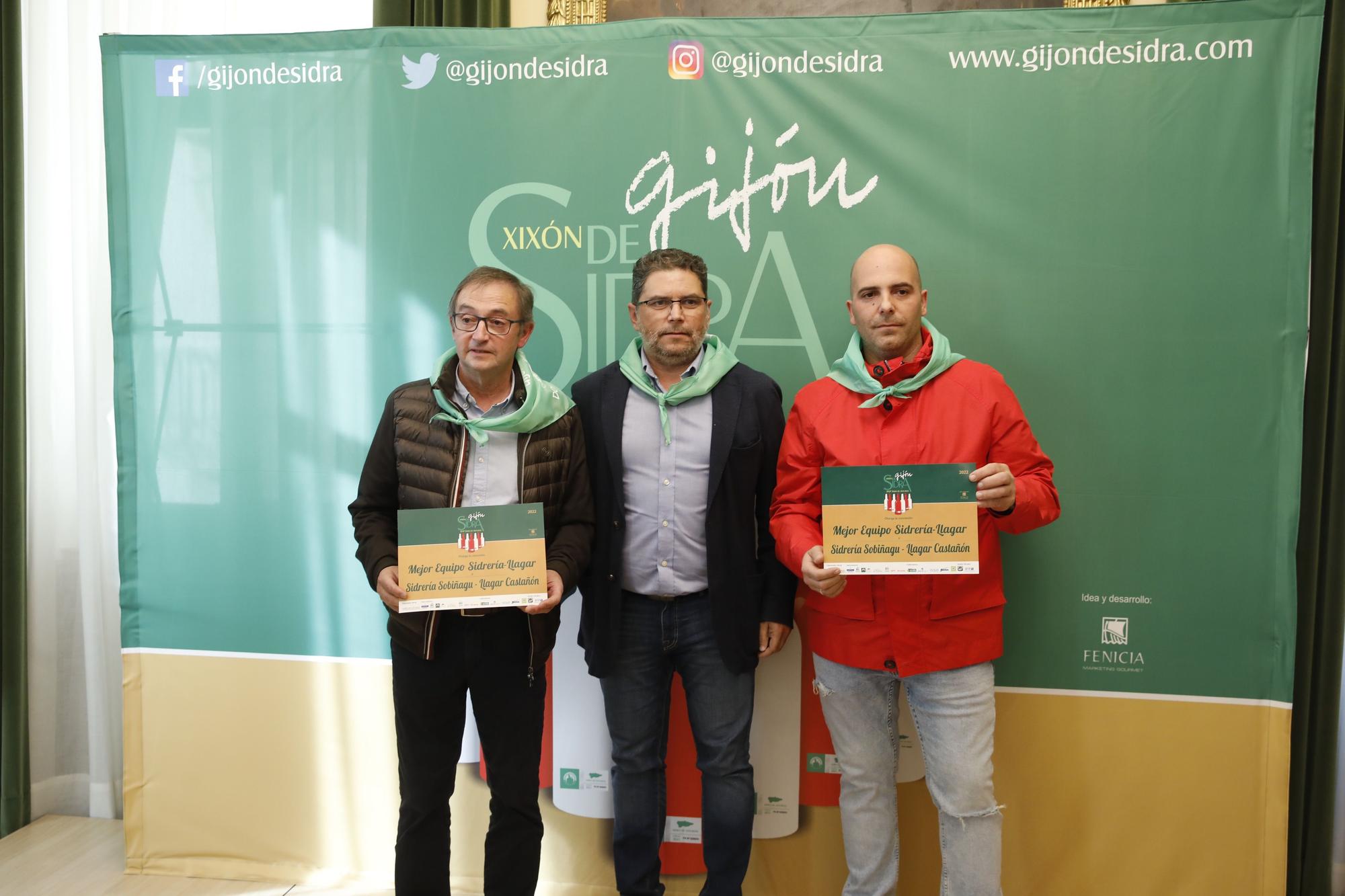 En imágenes: Gijón de Sidra entrega sus distinciones