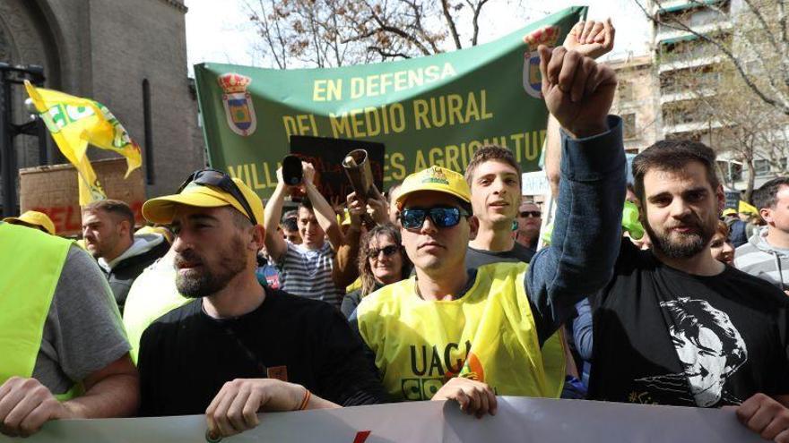 El campo aragonés mantiene sus peticiones y volverá a movilizarse