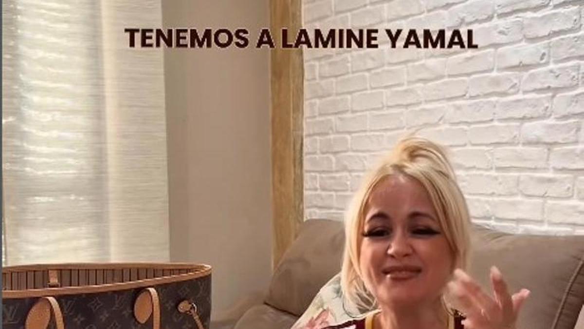 La Húngara, calentado el arranque de la final del Mundial España-Argentina.