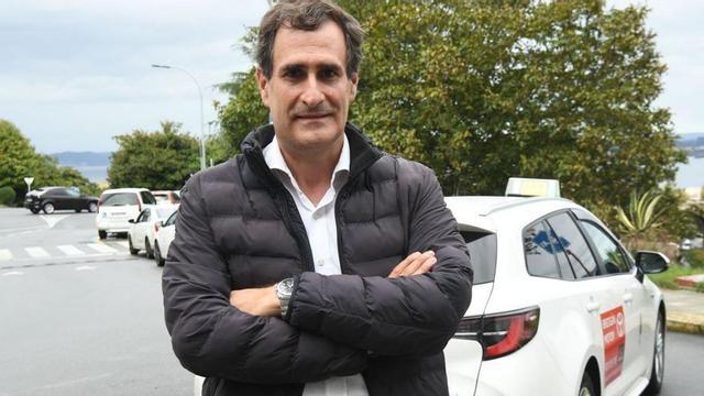 El presidente de Teletaxi, Ricardo Villamisar.   | // CARLOS PARDELLAS