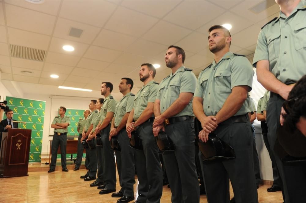 Nuevos guardias civiles de la Región de Murcia