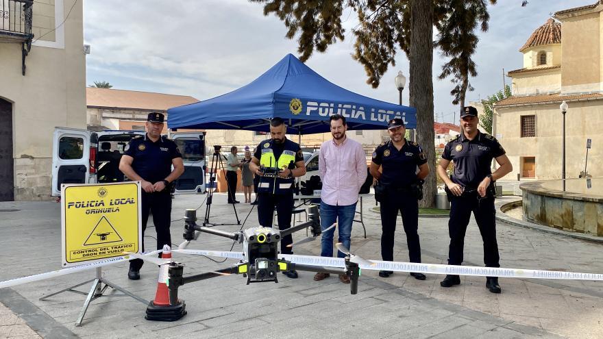 Orihuela incorpora a la Policía Local un dron para rescates e infracciones urbanísticas