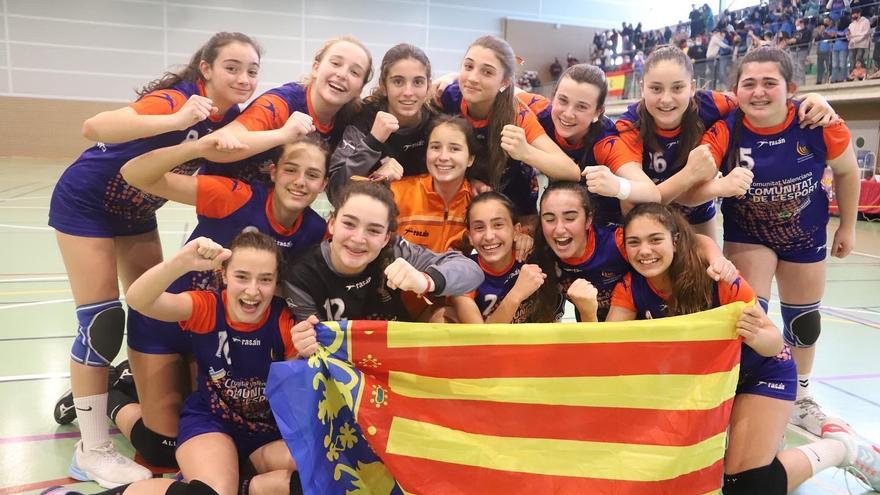 La Comunitat Valenciana reina en la categoría Infantil Femenina