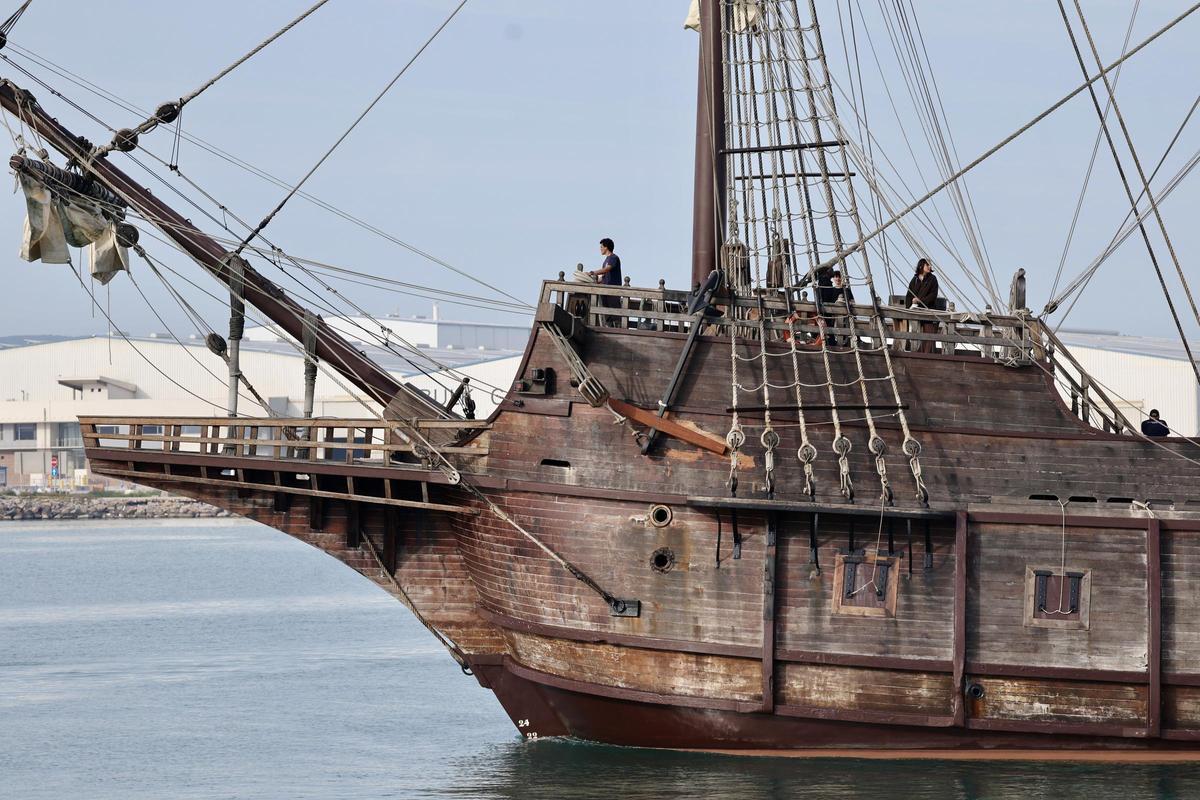 Así ha sido la llegada de los barcos de Escala a Castelló al Grau