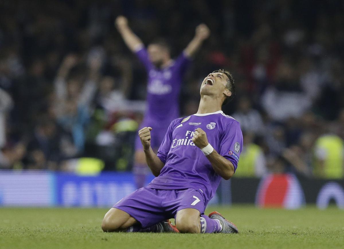 Cristiano Ronaldo Jr y su golazo espectacular en el Bernabéu