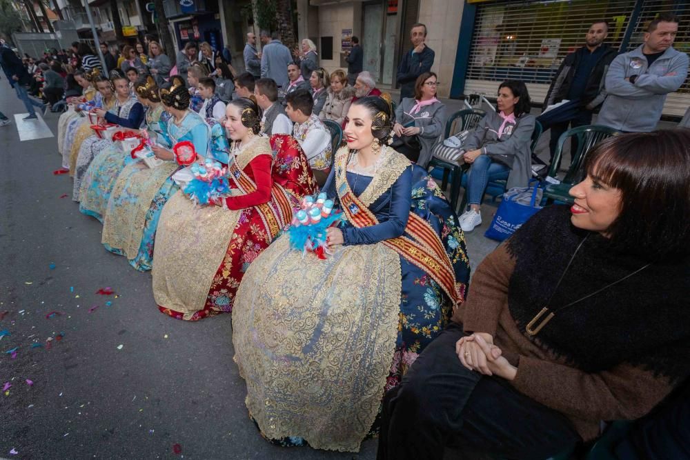 Cabalgata de disfraces de las Fallas de Gandia