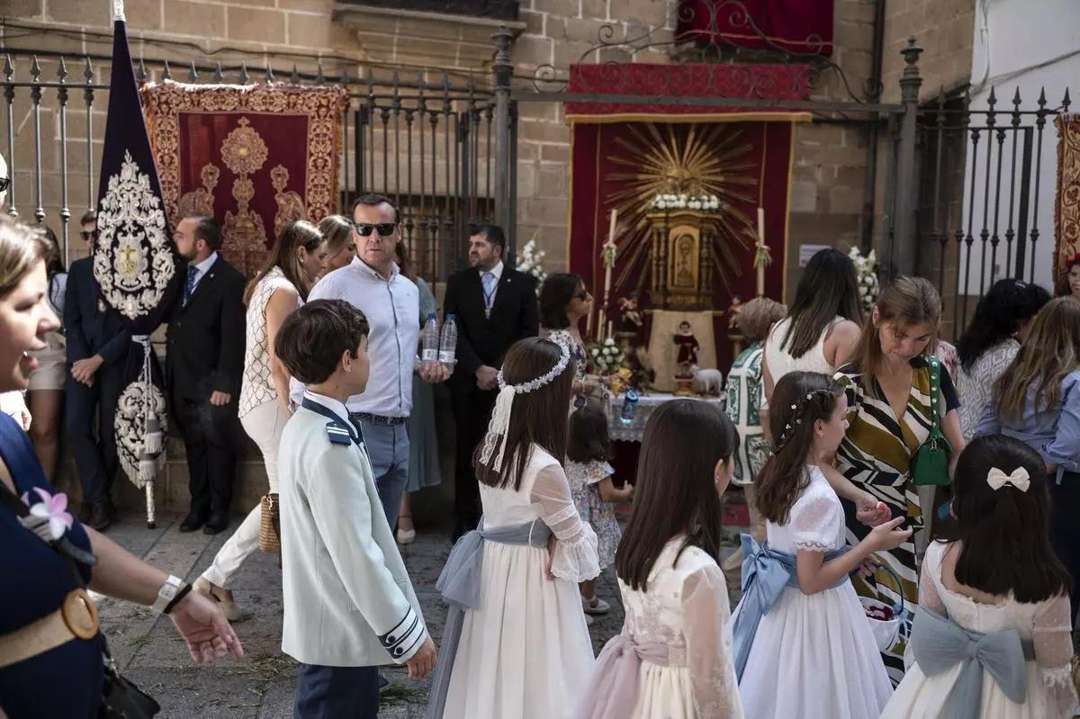 El corpus de Cáceres celebrado el año pasado.